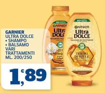 Garnier Ultra Dolce Shampoo e Balsamo