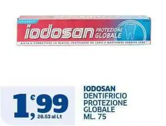 Iodosan dentifricio protezione globale
