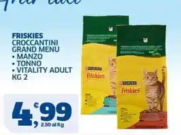 Sigma Friskies croccantini grand menu offerta