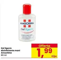 Interspar Gel Xgerm disinfettante mani Amuchina offerta