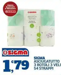 Sigma Sigma asciugatutto offerta