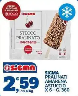 Sigma Sigma stecco pralinato amarena offerta