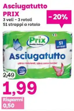 Prix Quality Asciugatutto Prix offerta