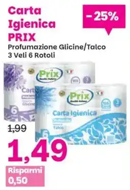 Prix Quality Carta Igienica Prix offerta