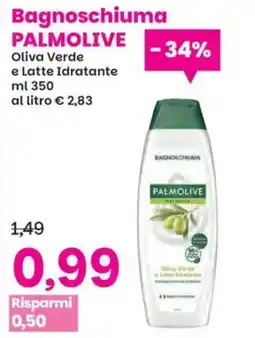 Prix Quality Bagnoschiuma Palmolive Oliva Verde e Latte Idratante offerta