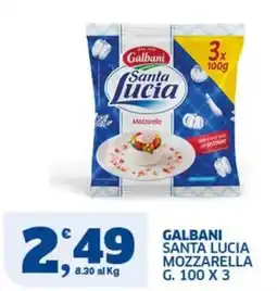 Ok Sigma Galbani Santa Lucia Mozzarella offerta