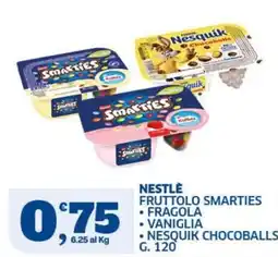 Ok Sigma Nestlé fruttolo smarties offerta