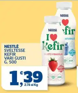 Ok Sigma Nestlé Sveltesse Kefir offerta
