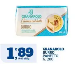 Ok Sigma Granarolo burro panetto offerta