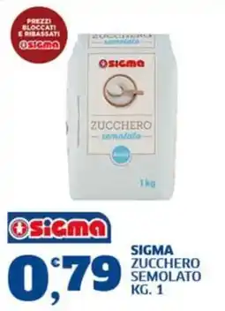 Ok Sigma Sigma zucchero semolato offerta