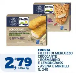 Ok Sigma Frosta filetti di merluzzo croccante offerta
