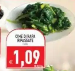 Supermercati Agorà Cime di rapa ripassate offerta