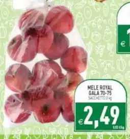Supermercati Agorà Mele Royal Gala 70-75 offerta