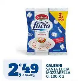 Sigma Galbani Santa Lucia Mozzarella offerta