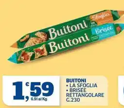 Sigma Buitoni la sfoglia brisée rettangolare offerta