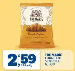 Sigma Tre Marie Cornetto Semplice offerta