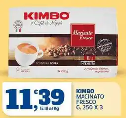 Sigma Kimbo macinato fresco offerta