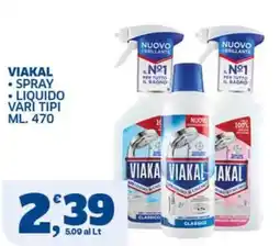 Ok Sigma Viakal spray liquido vari tipi offerta
