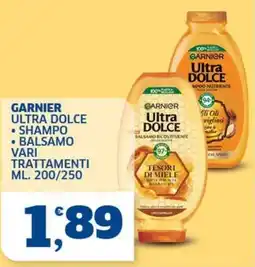 Ok Sigma Garnier Ultra Dolce offerta