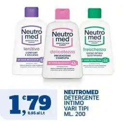 Ok Sigma Neutromed detergente intimo vari tipi offerta