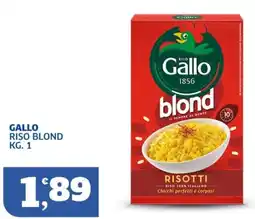 Ok Sigma Gallo riso blond offerta