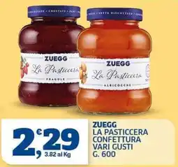 Sigma Zuegg La Pasticcera Confettura offerta