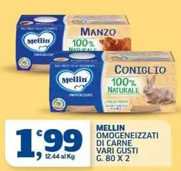 Sigma Mellin omogeneizzati di carne vari gusti offerta