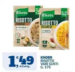 Sigma Knorr Risotto vari gusti offerta