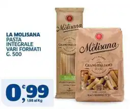 Sigma La Molisana pasta integrale offerta