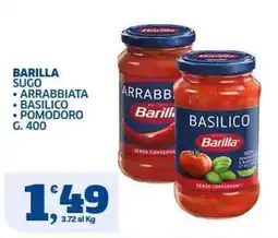 Sigma Barilla sugo basilico offerta