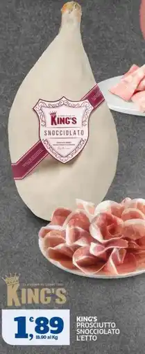 Sigma King's prosciutto snocciolato offerta