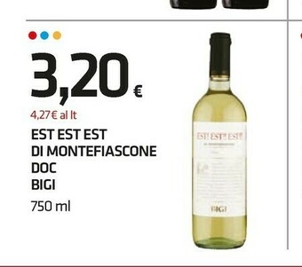 Superconti Vino bianco offerta