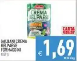 Supermercati Agorà Galbani crema bel paese formaggini offerta