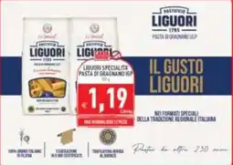 Supermercati Agorà Liguori Specialità Pasta di Gragnano IGP offerta