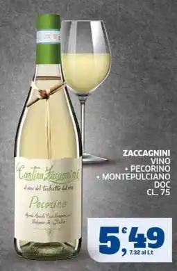 Sigma Zaccagnini Pecorino offerta