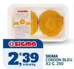 Sigma Sigma Cordon Bleu offerta