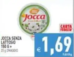 Supermercati Agorà Jocca senza lattosio offerta