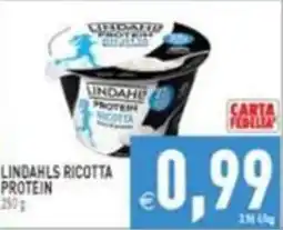 Supermercati Agorà Lindahls ricotta protein offerta