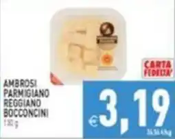 Supermercati Agorà Ambrosi Parmigiano Reggiano Bocconcini offerta