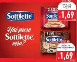 Supermercati Agorà Sottilette classiche offerta