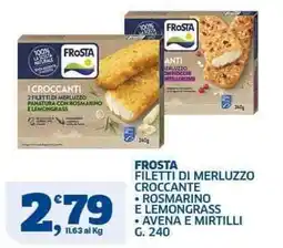 Sigma Frosta filetti di merluzzo croccante offerta