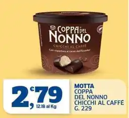 Sigma Motta Coppa del Nonno Chicchi al Caffé offerta