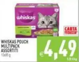 Supermercati Agorà Whiskas pouch assortiti offerta
