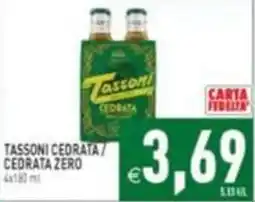 Supermercati Agorà Tassoni Cedrata / Cedrata Zero offerta