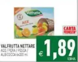 Supermercati Agorà Valfrutta nettare offerta