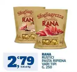 Sigma Rana rustici pasta ripiena offerta