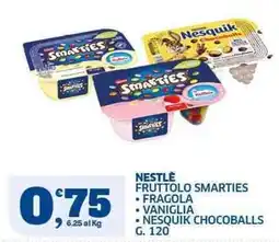 Sigma Nestlé Fruttolo Smarties offerta