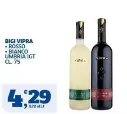 Sigma Bigi Vipra Rosso e Bianco offerta