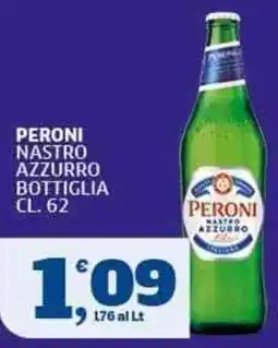 Sigma Peroni Nastro Azzurro bottiglia offerta