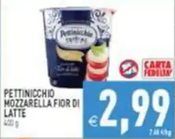Supermercati Agorà Pettinicchio Mozzarella Fior di Latte offerta